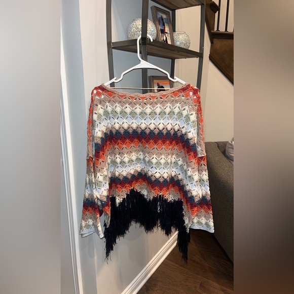 Freepeople Poncho Style Sweater - Picture 5 of 5